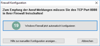 Firewall Einstellungen