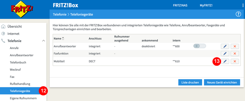 Telefon hinzufügen