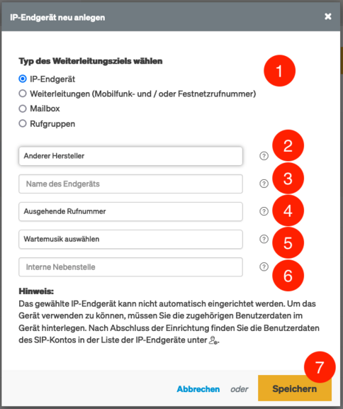 Ziel anlegen Maxwell 2