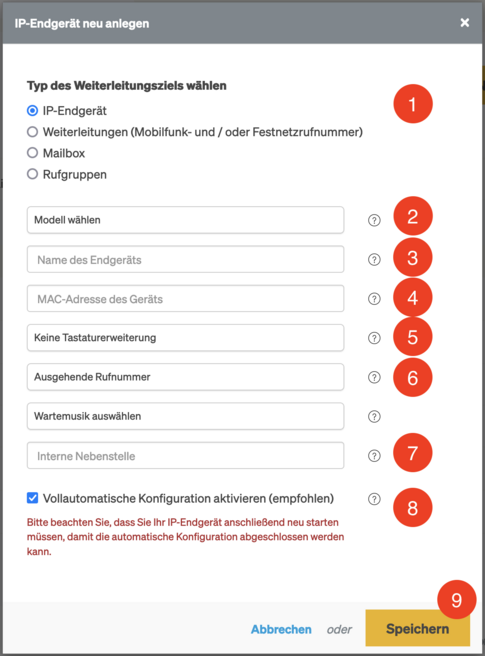 Autoprovisionierung des Yealink T41S
